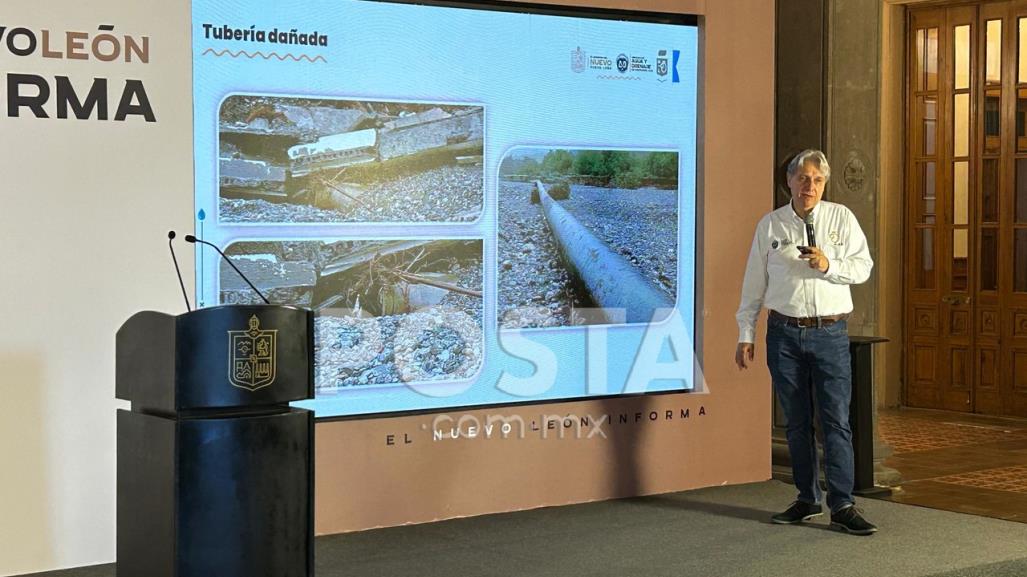 Asegura Agua y Drenaje restablecimiento del servicio en Santa Catarina