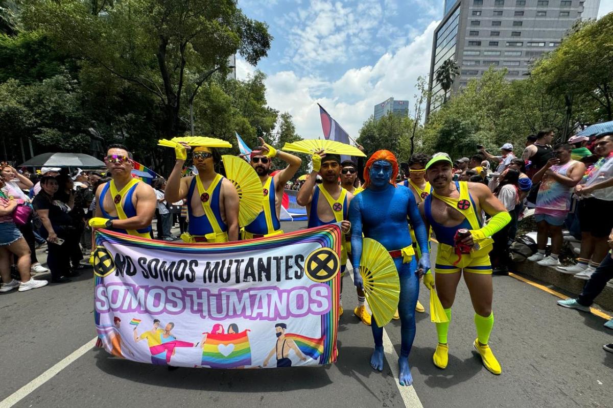 Así se vivió la Marcha del Orgullo LGBTIQ  en CDMX. Fotos: Enrique Pérez y Fernanda Sánchez