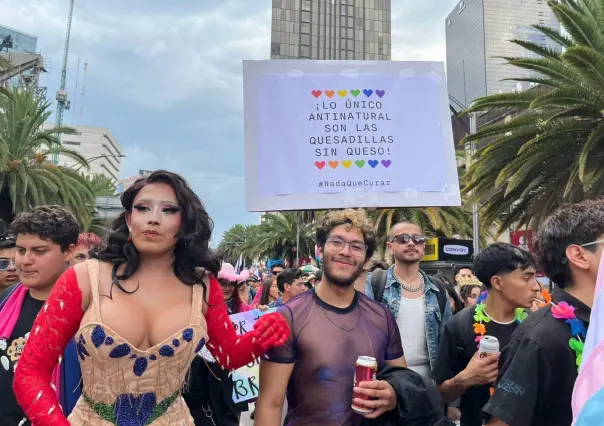 Celebran prohibición de terapias de conversión durante Marcha del Orgullo 2024