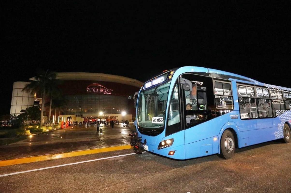 Los camiones saldrán desde y hasta el Foro GNP cada 8 minutos Foto: Cortesía