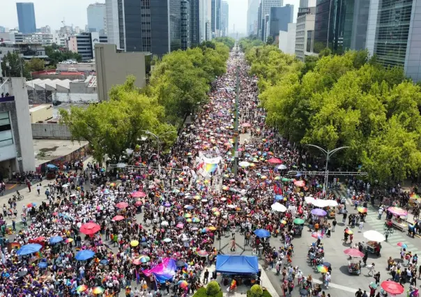 CDMX se viste de arcoíris: 260 mil marcharon por el orgullo LGBTIQ+