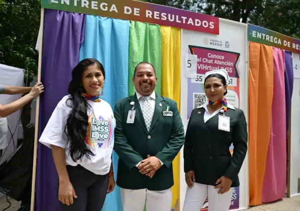 IMSS aplica 803 pruebas de VIH y de Hepatitis C durante Marcha del Orgullo