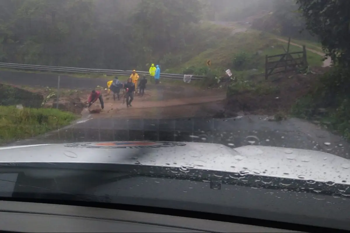 Tormenta tropical Chris en Veracruz, Foto: Protección Civil