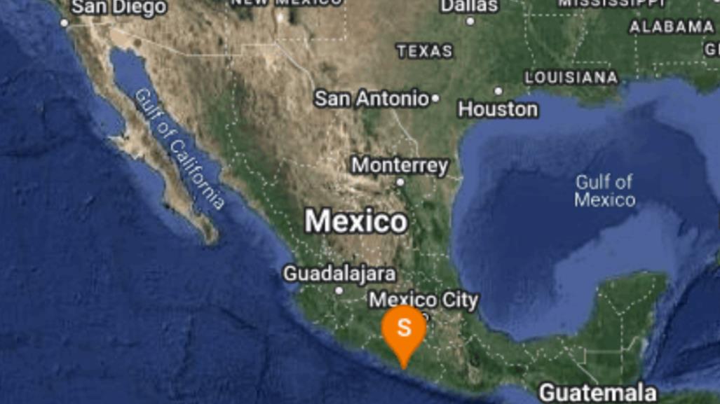 Sismo de 4.5 grados sacude a Coyuca de Benitez, Guerrero