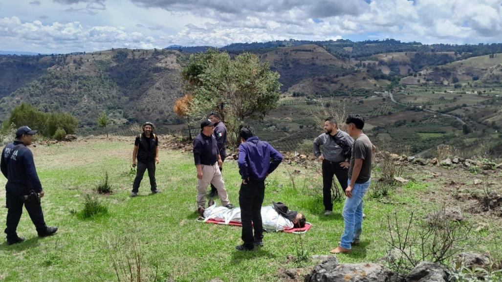 Cae aeroplano en Ocuilan; hay un herido