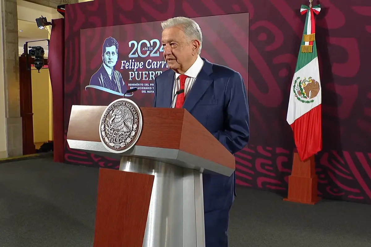 Presidente Andrés Manuel López Obrador. Foto: Captura de pantalla