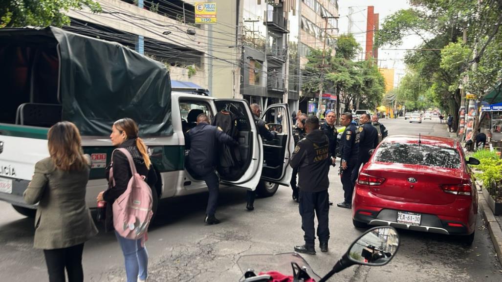 Balacera en la Anzures deja a un automovilista lesionado