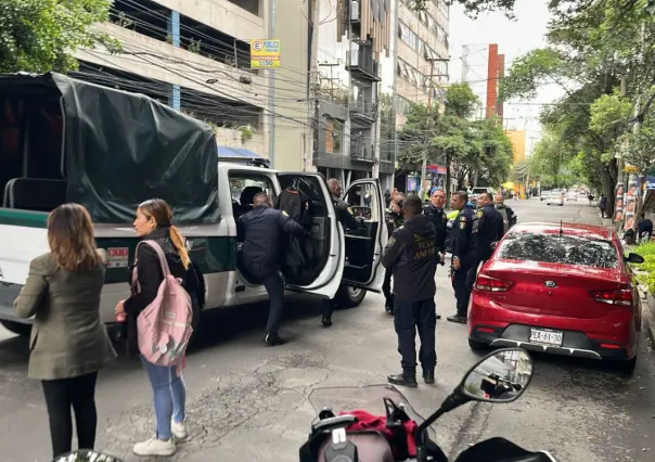 Balacera en la Anzures deja a un automovilista lesionado