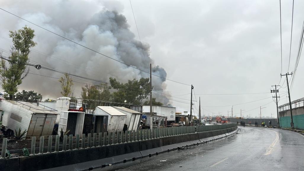 Toma clandestina posible causa del incendio en asentamiento irregular