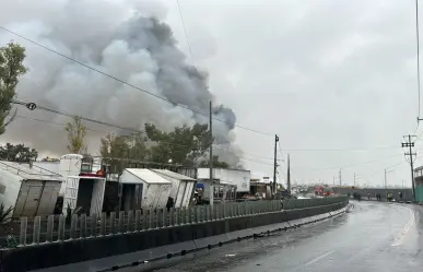 Toma clandestina posible causa del incendio en asentamiento irregular