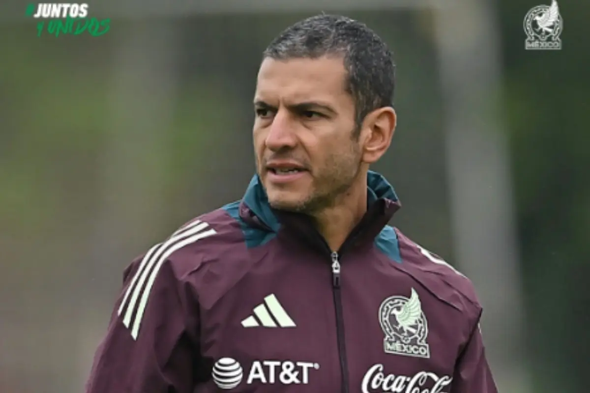 Jimmy Lozano en entrenamiento de la Selección Mexicana Foto: X(Twitter) @miseleccionmx