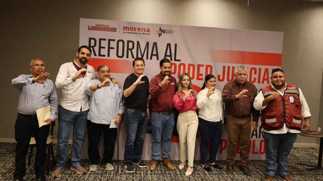 Anuncia Morena Coahuila campaña intensiva sobre reforma al Poder Judicial