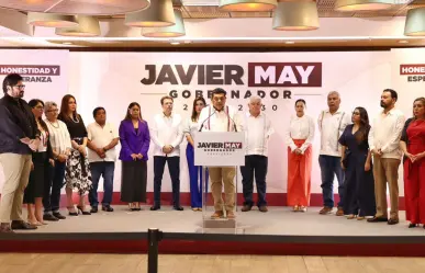 Presenta Javier May su gabinete para gobernar Tabasco