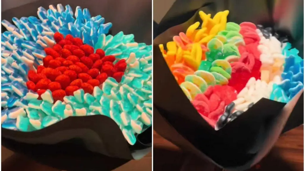 Bouquet Gummies: ramos de gomitas que conquistan las redes sociales (VIDEO)