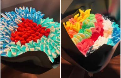 Bouquet Gummies: ramos de gomitas que conquistan las redes sociales (VIDEO)