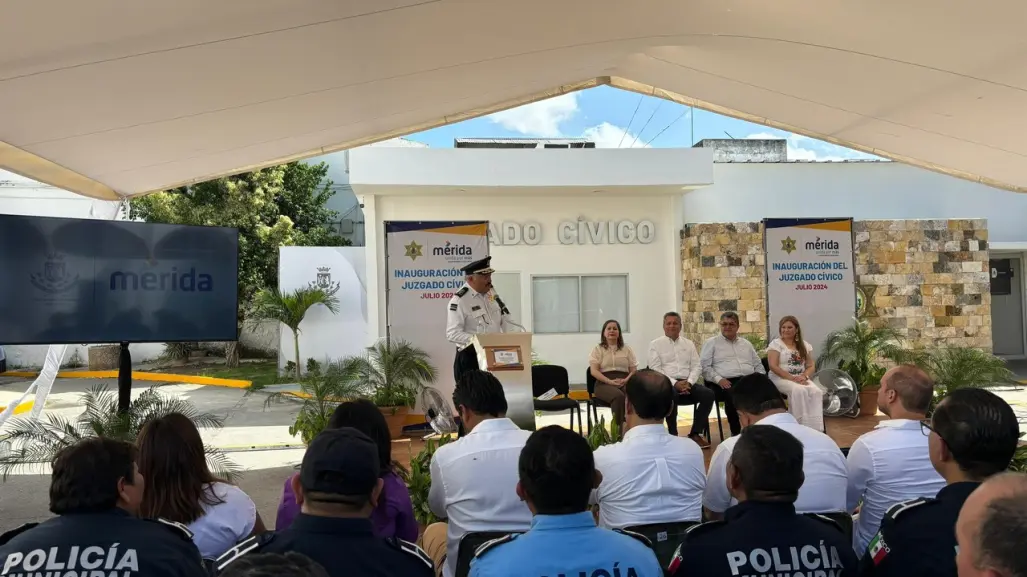 Inauguran primer Juzgado Cívico en Mérida para atender faltas administrativas