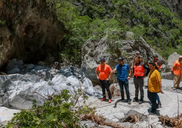 David de la Peña gestiona recursos con Samuel García para la sierra de Santiago