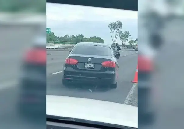 Mata a menor por grabar intento de asalto en la México-Pachuca (VIDEO)