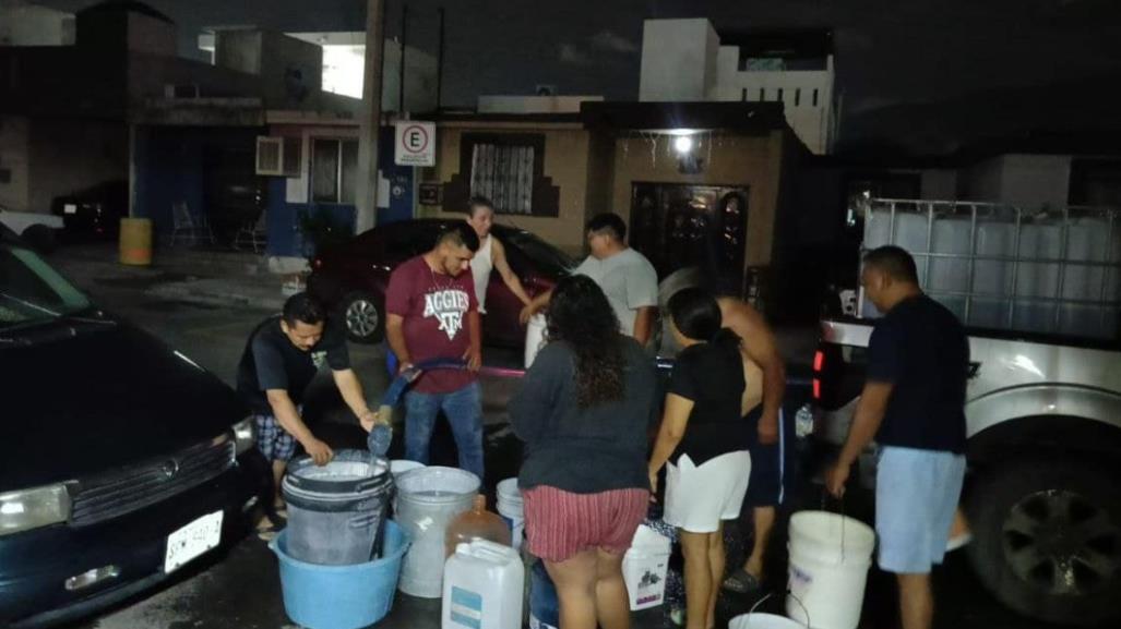 Sigue desabasto de agua en colonias de Santa Catarina