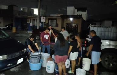 Sigue desabasto de agua en colonias de Santa Catarina