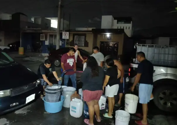 Sigue desabasto de agua en colonias de Santa Catarina