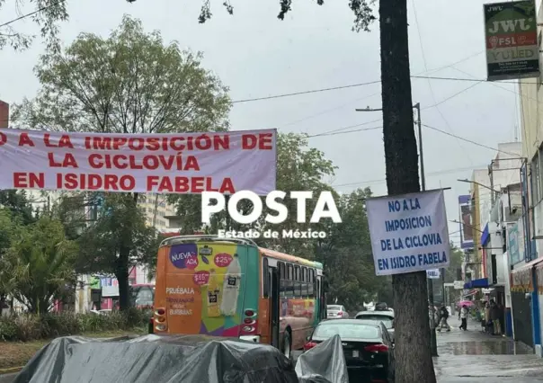 Comerciantes dicen no a la ciclovía en Toluca; temen afecten sus ventas