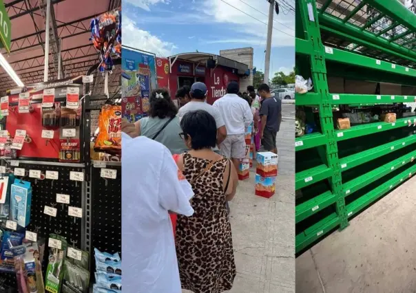 ¡Compras de pánico en Mérida y Yucatán por Beryl!