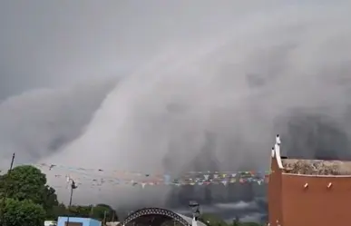 Huracán Beryl: Se forman impresionantes nubes en Ticum, Yucatán (VIDEO)