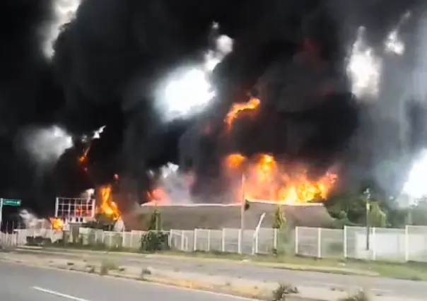 Incendio en Puebla consume negocios de la comunidad italiana de Chipilo