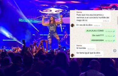 Doñitas religiosas se equivocan y acaban en concierto de Mago de Oz (VIDEO)