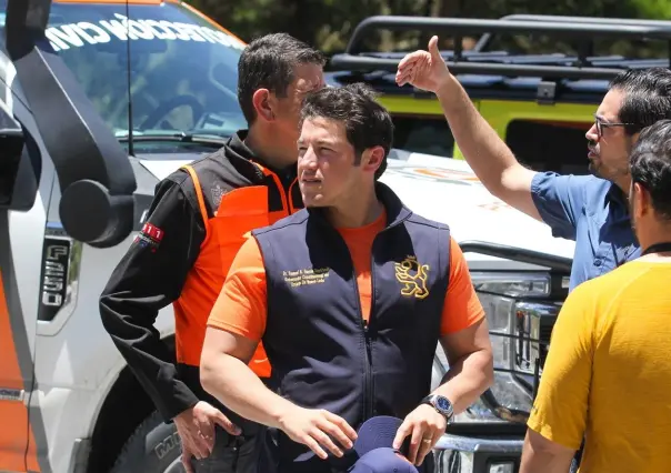 Samuel García coordina tareas de reconstrucción en Nuevo León