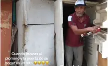 ¿Va a Narnia? Hombre entra y sale de su casa... ¡por un refrí!