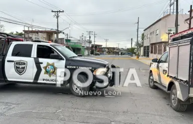 Balean a policías en Apodaca; uno está herido