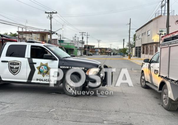 Balean a policías en Apodaca; uno está herido