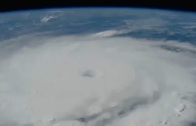 ¡Impactante! Así se ve el huracán Beryl desde el espacio