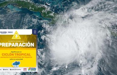 Yucatán en Alerta Amarilla por impacto del huracán Beryl: ¿Qué significa?