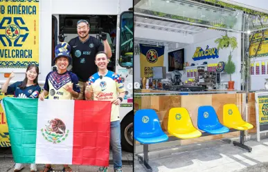 ¡Cafetería con temática del América en Corea del Sur!