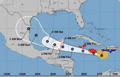 Clima en Yucatán: reporte de Beryl para el miércoles 3 de julio