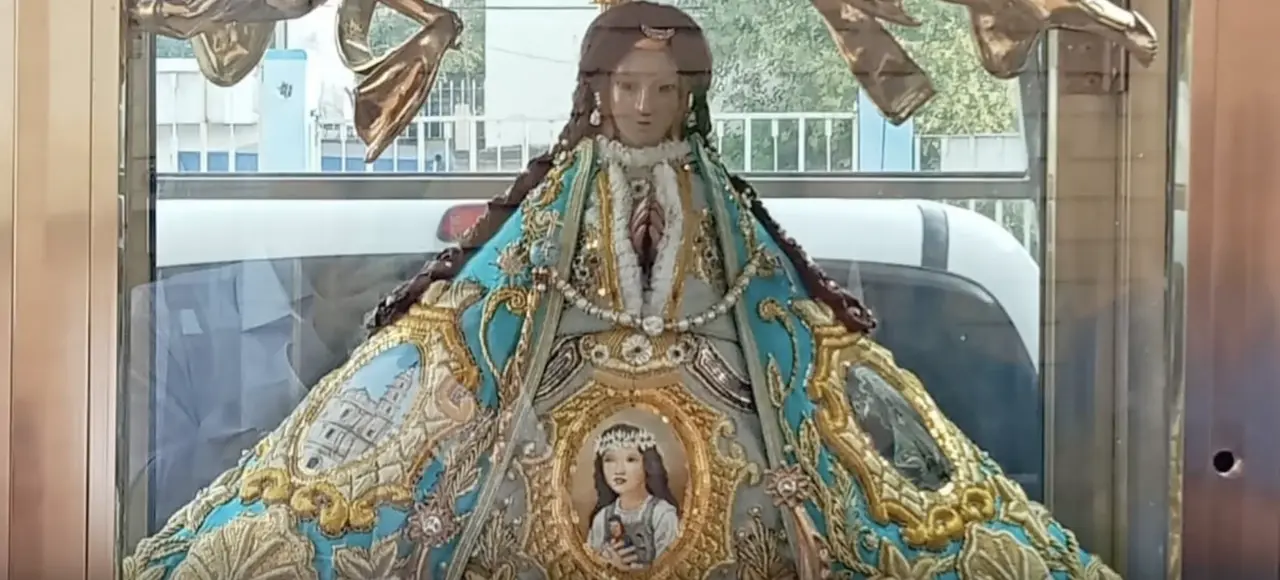 Virgen de San Juan de los Lagos en Saltillo. Foto de Claudia Almaraz.