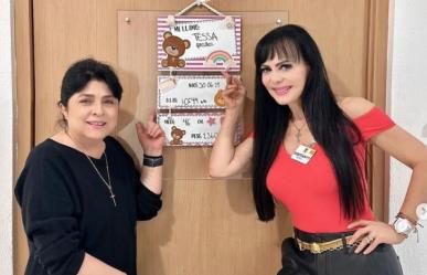 Maribel Guardia presume que ya conoció a la nieta de Victoria Ruffo