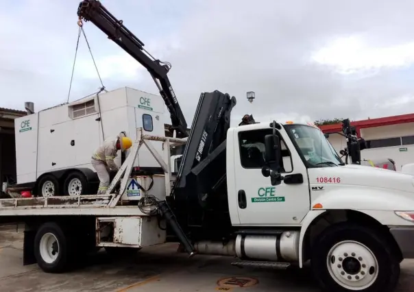 La CFE, lista para atender emergencias por Beryl en Yucatán