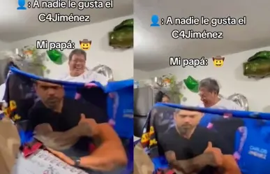 El más fan: hombre recibe frazada de su reportero policiaco favorito (VIDEO)