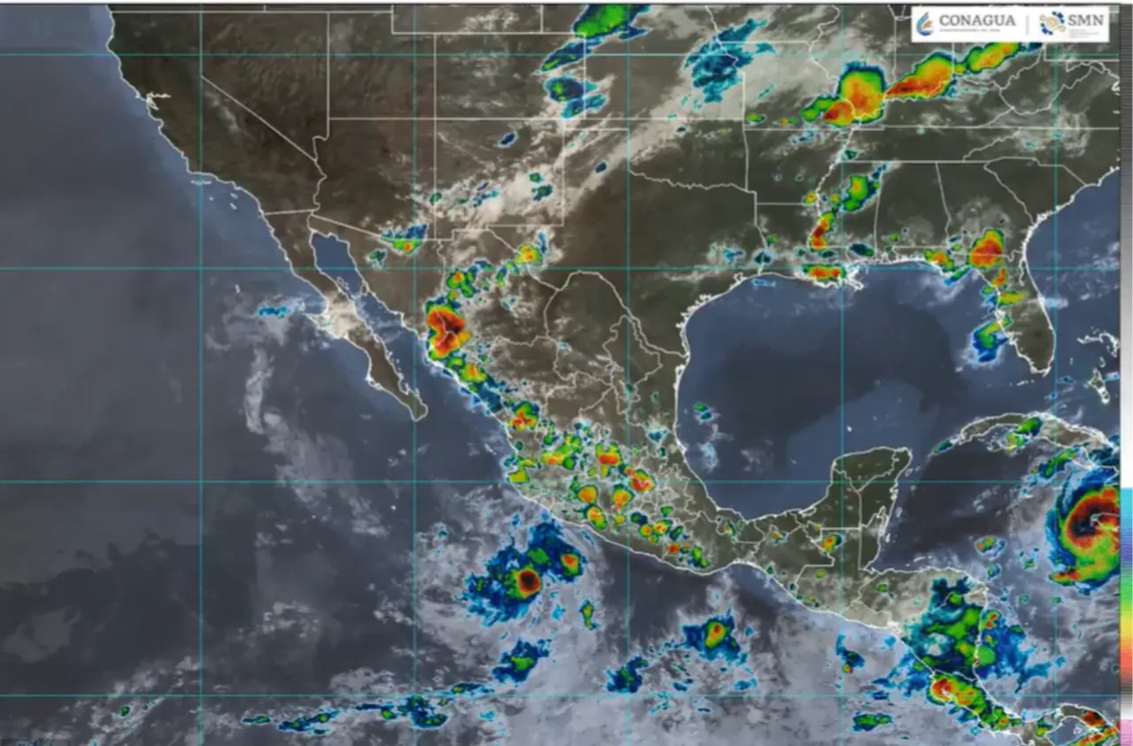 Mapa Conagua. Foto: CONAGUA Clima