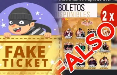 Publicitan falsa promoción en la venta de boletos para el Palenque