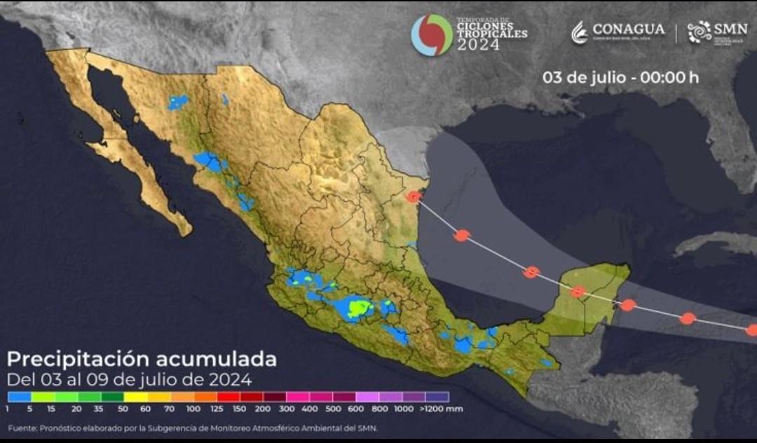 Imágenes satélite. Foto: redes sociales