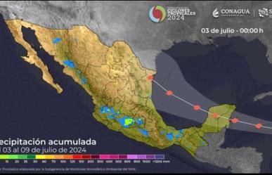 Beryl podría llegar como huracán categoría 1 a costas de Tamaulipas