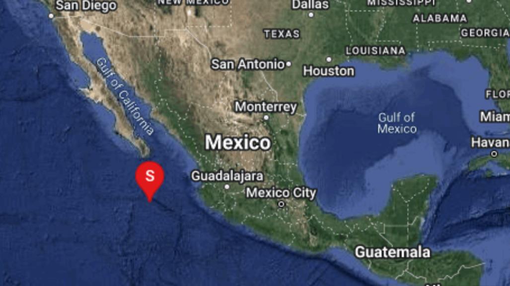 Un sismo de magnitud 5.2 sacude las aguas frente a Cabo San Lucas