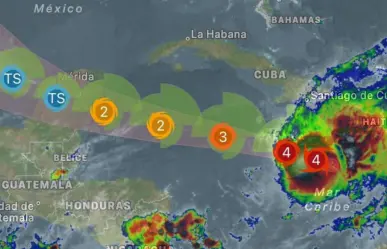 ¿Por dónde entrará Beryl a Yucatán?, conoce su probable trayectoria