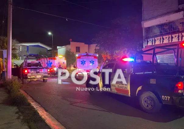 Asesinan a joven tras salir de su casa en Zuazua