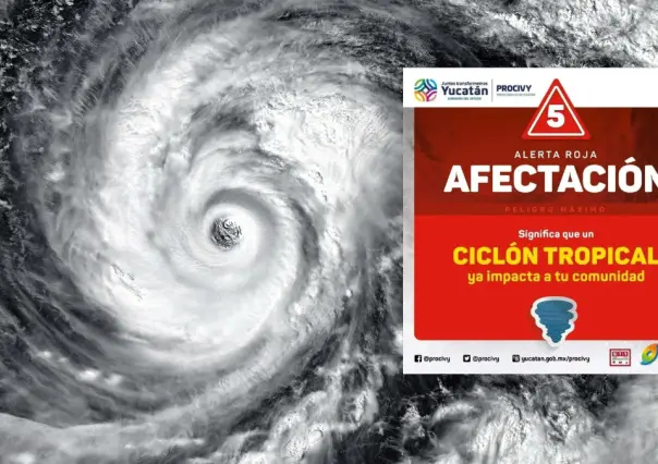 Alerta Roja en 77 municipios de Yucatán por cercanía del huracán Beryl